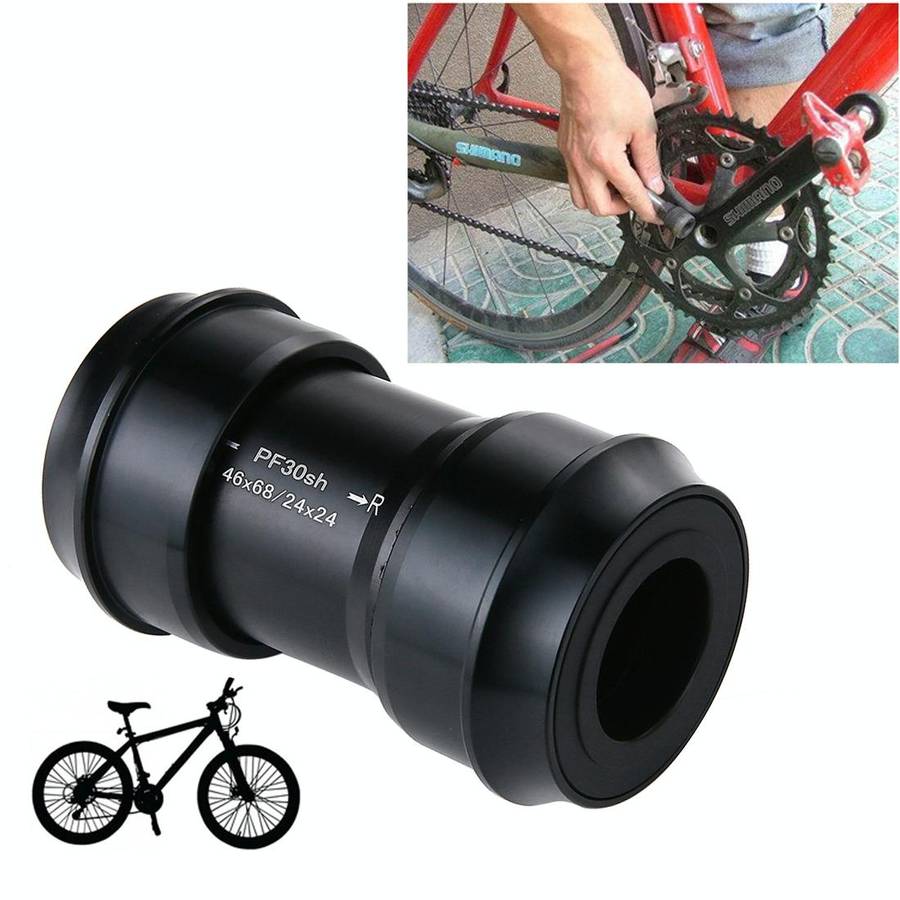 PF30 Press Fit Style Bottom Bracket Fits 68-73mm for SHIMANO, Prowheel, SRAM GXP Mountain Bike (B...