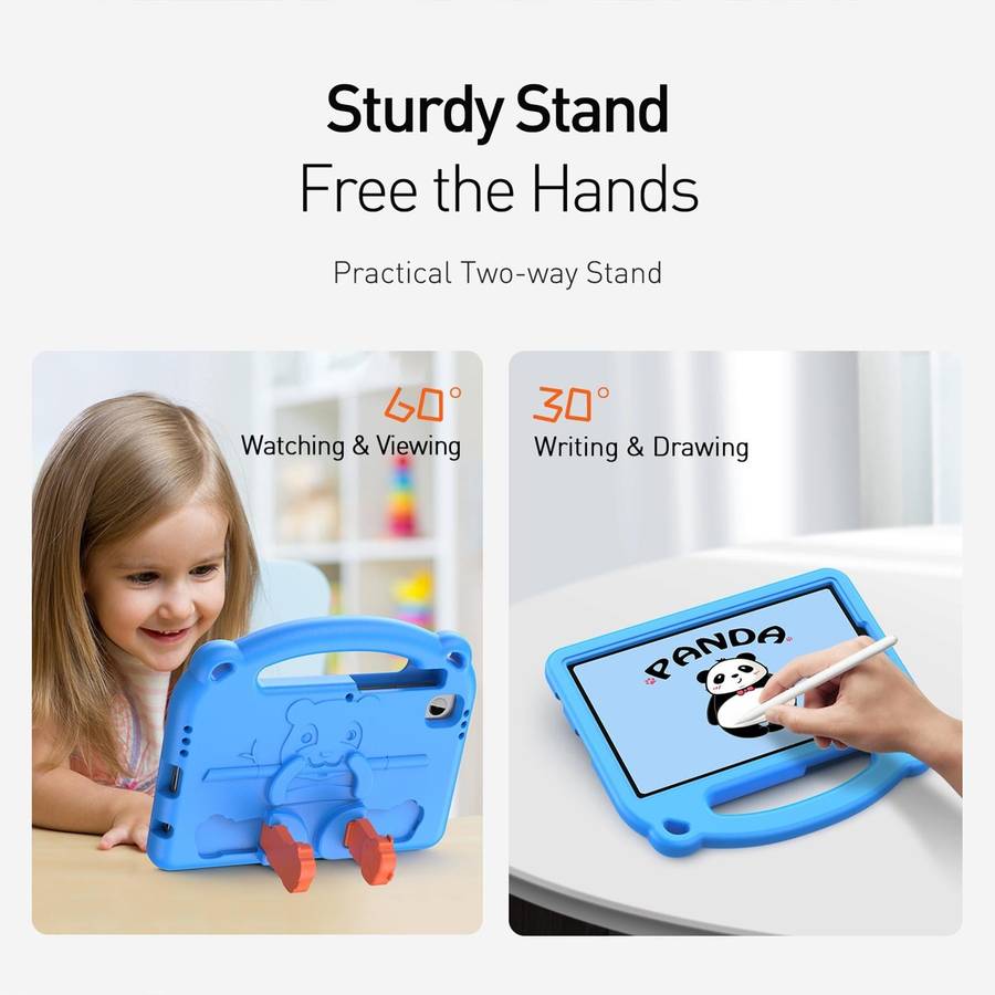 For Samsung Galaxy Tab A9 DUX DUCIS PANDA Series Shockproof EVA Protective Tablet Case(Blue)