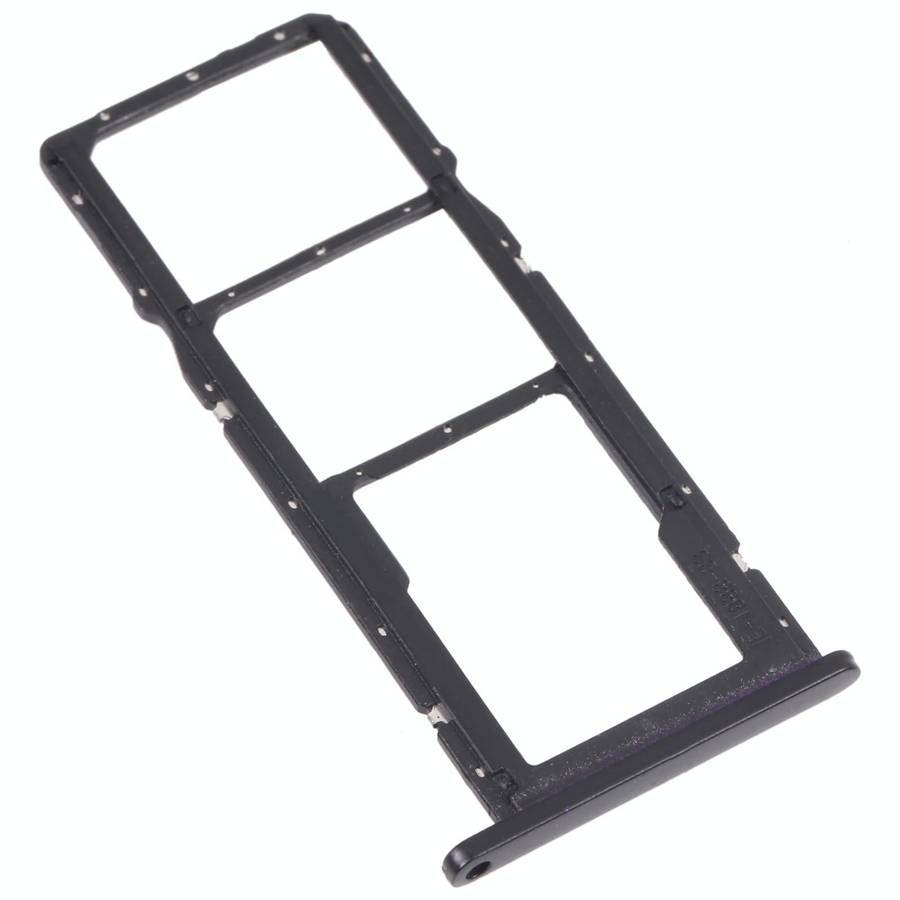 SIM Card Tray + SIM Card Tray / Micro SD Card Tray for Huawei Enjoy 20e (Black)