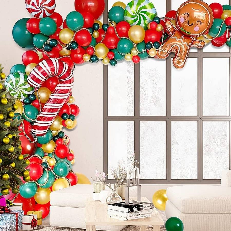 DZ-033 Christmas Balloon Garland Arch Set