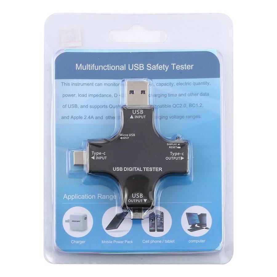 Multifunctional USB Safety Tester