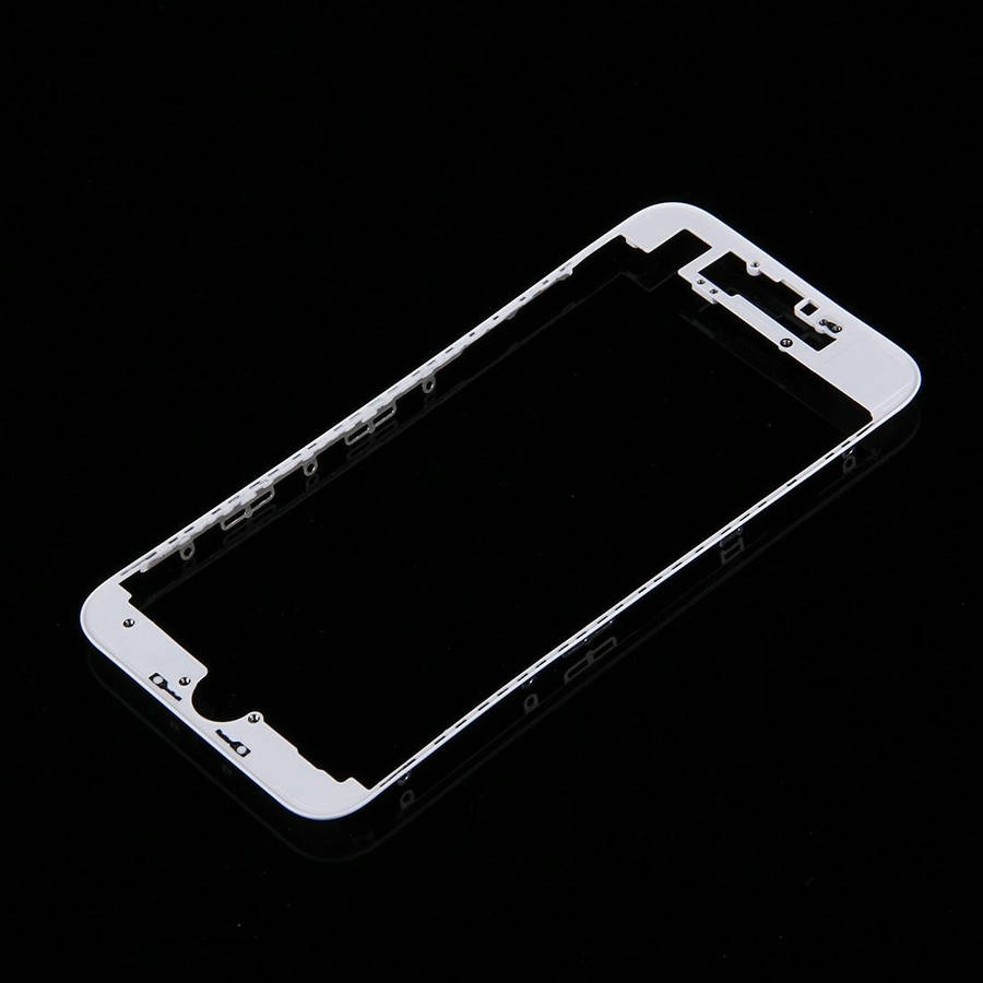 Front LCD Screen Bezel Frame for iPhone 7(White)