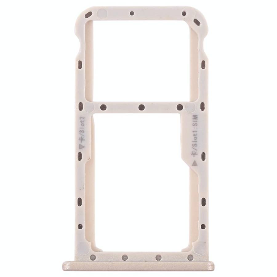 SIM Card Tray + SIM Card Tray / Micro SD Card for Huawei Maimang 6(Gold)