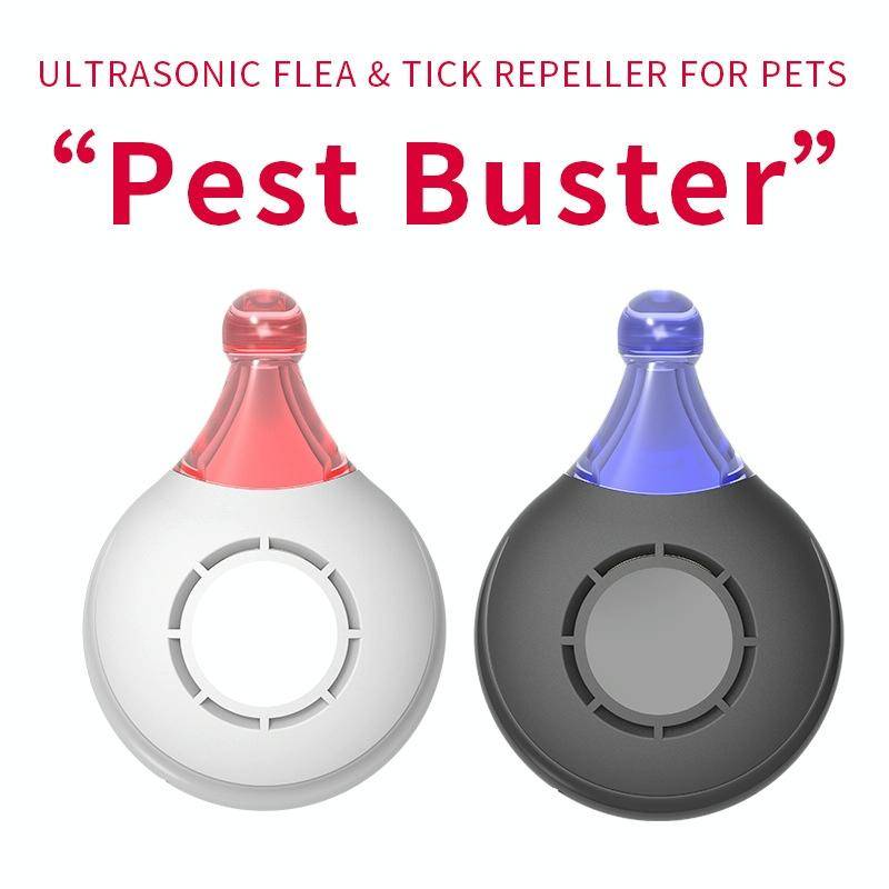 Outdoor Portable Ultrasonic Insect Repellent Pet Multifunctional Repellent(White)