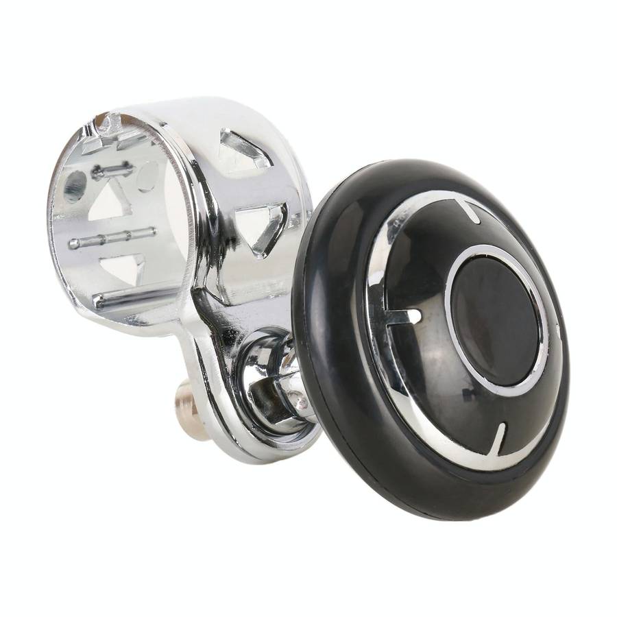 YI-71 Car Steering Wheel Booster Ball Car Power Handle (Black)
