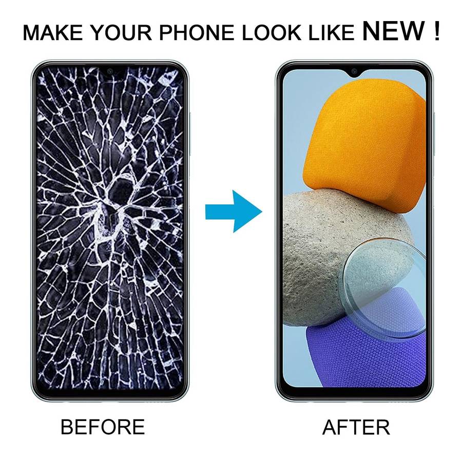 For Samsung Galaxy M23 SM-M236B Original LCD Screen Digitizer Full Assembly with Frame