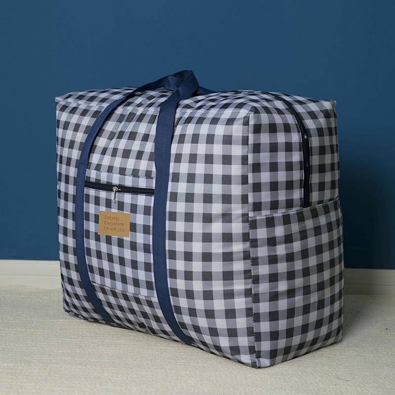 Oxford Cloth Washable Dustproof Quilt Storage Bag Travel Moving Portable Storage Bag, Specificati...