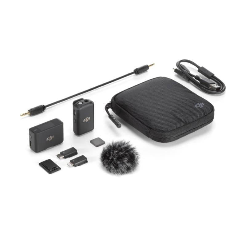 Original DJI Mic Wireless Transmission With OLED Touch Screen, Model:1 Transmitters 1 Receiver