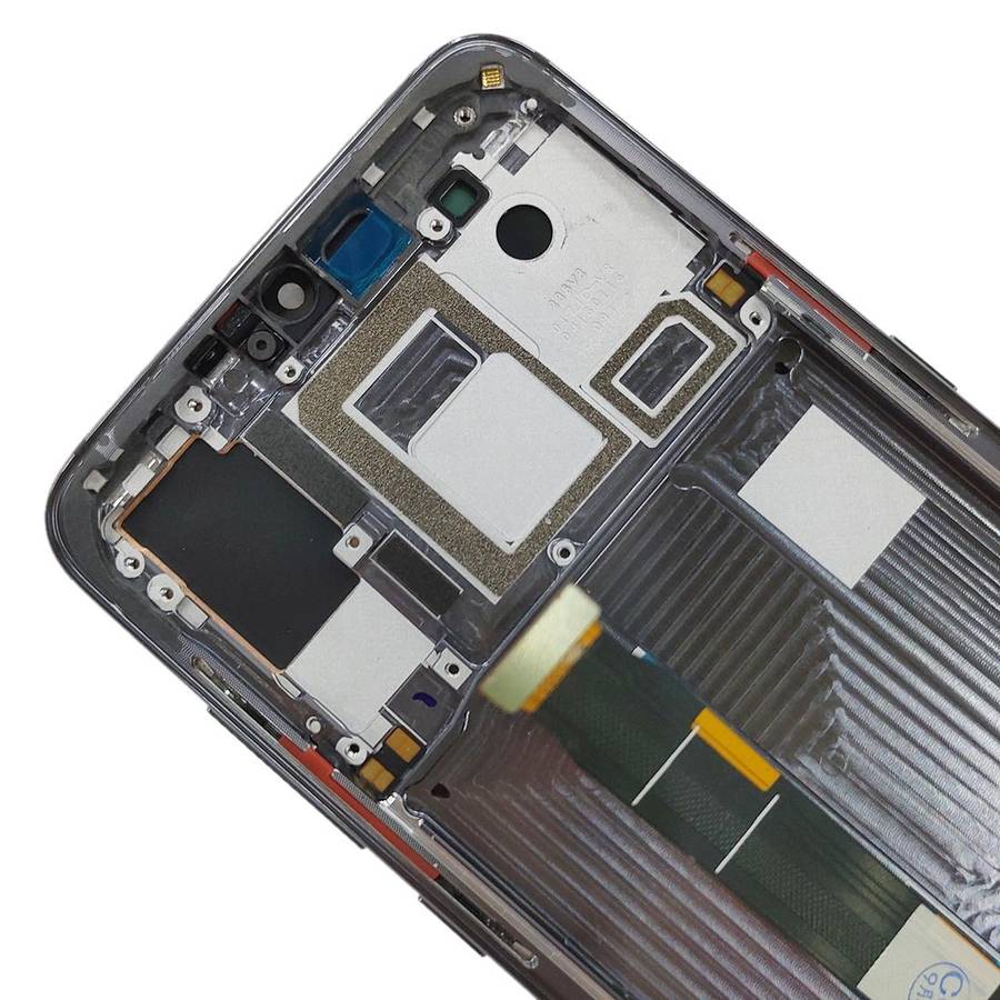 Original AMOLED LCD Screen for Xiaomi Mi 9 Digitizer Full Assembly with Frame(Black)