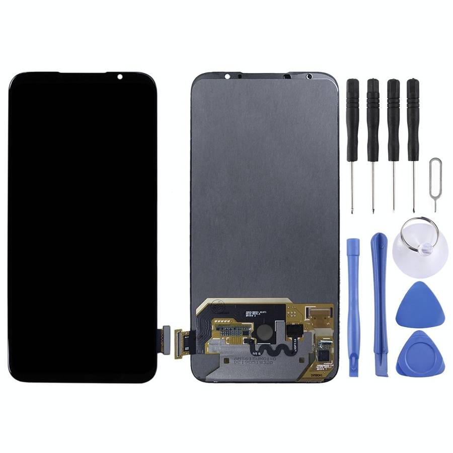Original LCD Screen for Meizu 16S with Digitizer Full Assembly(Black)
