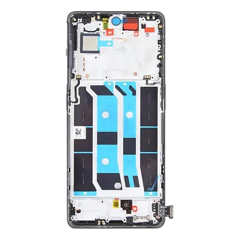 For OnePlus 11R CPH2487 Original AMOLED LCD Screen Digitizer Full Assembly with Frame (Black)