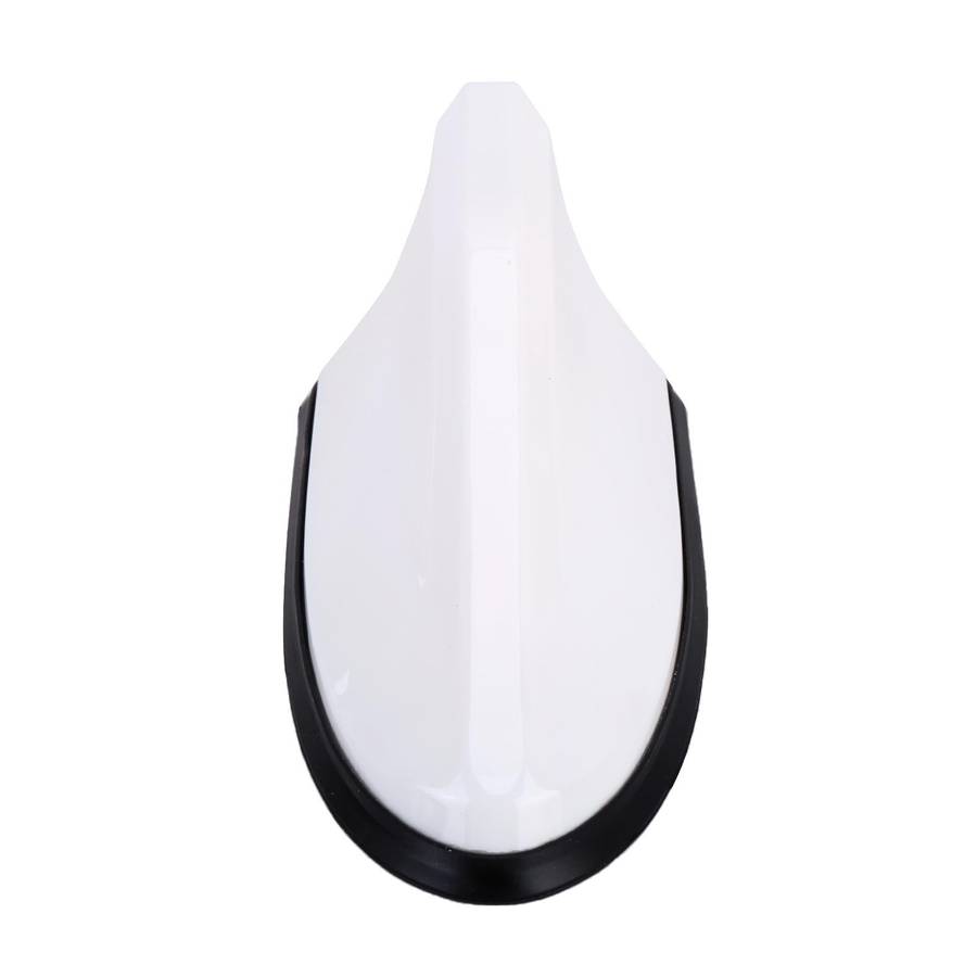 Universal Car Antenna Aerial Shark Fin Radio Signal (White)