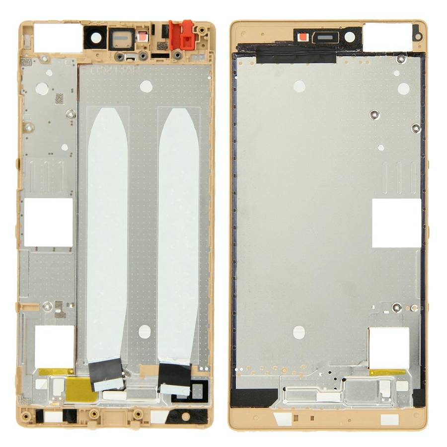 For Huawei P8 Front Housing LCD Frame Bezel Plate(Gold)