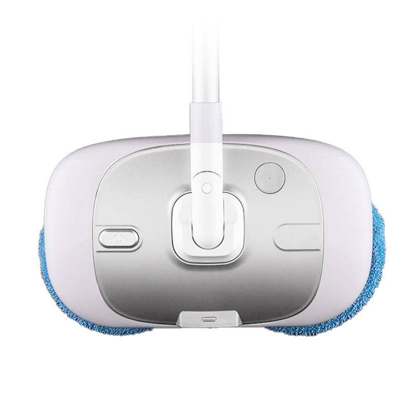 Cordless Electric Rotary Mop Floor Scrubber Household Handheld Water Spray Cleaning Multifunction...