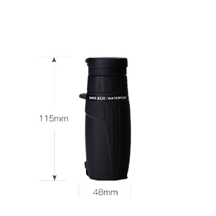 Eyeskey 8X25 Portable Monocular Binoculars Large-field Low-light Night Vision Telescope