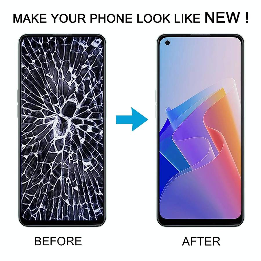 For OPPO Reno7 Z 5G Original AMOLED LCD Screen Digitizer Full Assembly with Frame