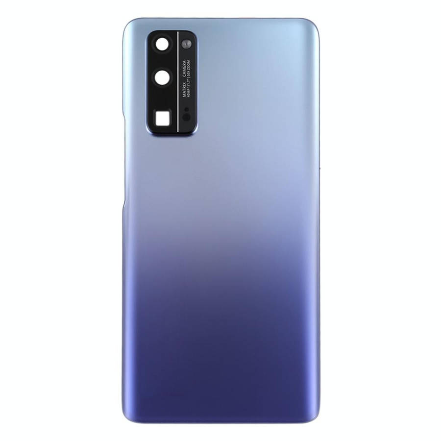 Original Battery Back Cover with Camera Lens Cover for Huawei Honor 30 Pro(Silver)