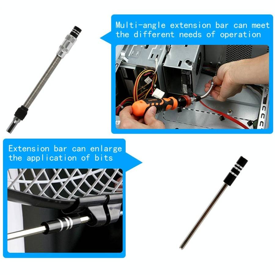 JAKEMY JM-6121 31 in 1 Professional Screwdriver Kit Disassemble Tool Screwdriver Set Multifunctio...