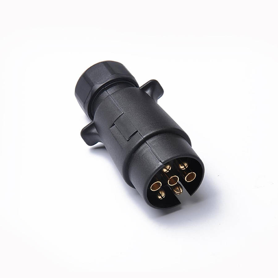 A0364 7 Pins 12N Electrics Converter Trailer Caravan Plug and Socket Adapter Connector