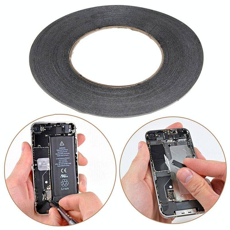 3mm Foam Double-Sided Tape for Phone Screen Repair, Length: 10m