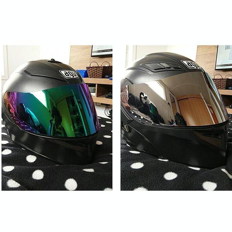 MB-MHL001 Motorcycle Helmet Shield Glasses Helmet Lens Full Face Visor Helmet Visor for AGV K3-SV...