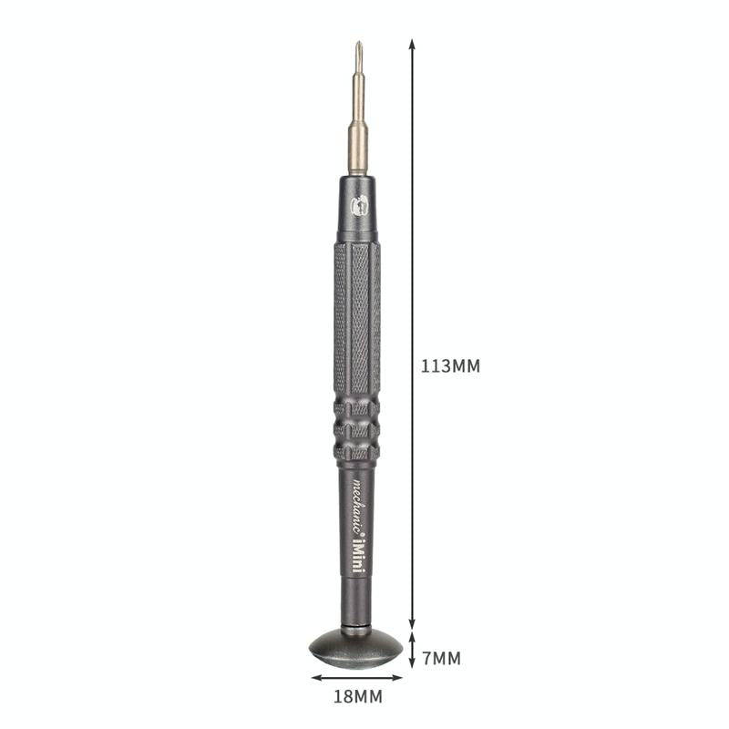 MECHANIC iMini Series Mobile Phone Repair Glasses Screw Batch Clock Tool, Series: Triangle 0.6