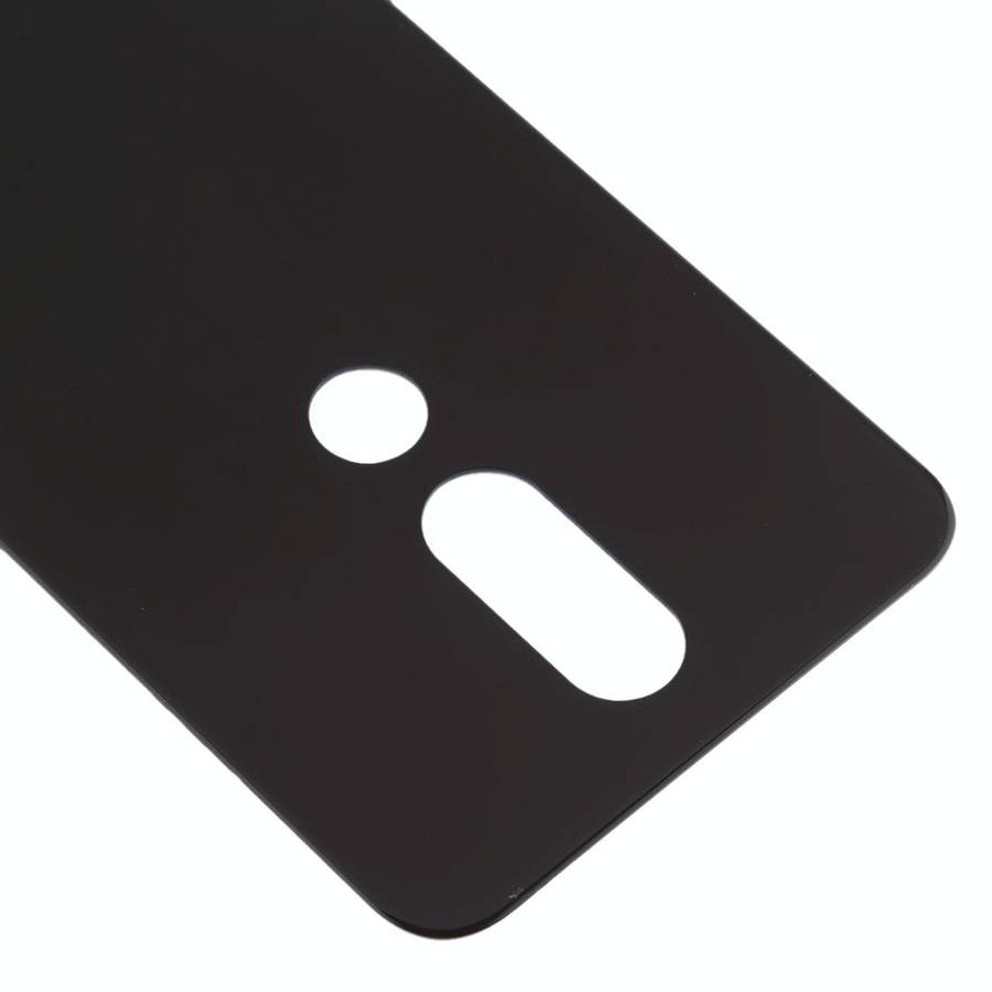 Battery Back Cover for Nokia 7.1 / TA-1100 TA-1096 TA-1095 TA-1085 TA-1097(Black)