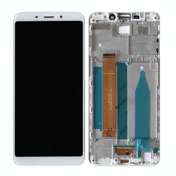 TFT LCD Screen for Meizu M6s M712H M712Q Digitizer Full Assembly with Frame(White)