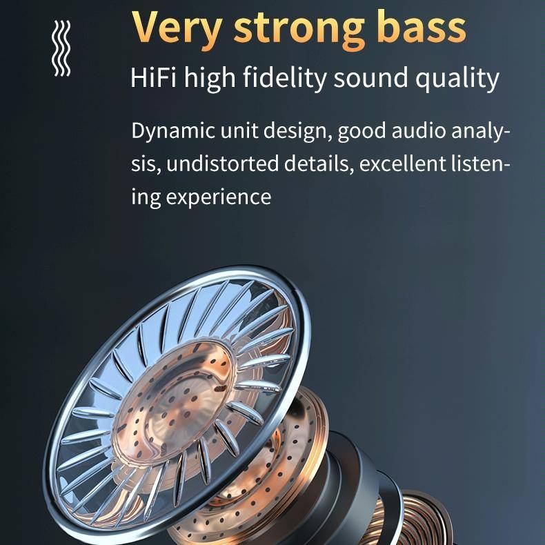 M10 Bluetooth 5.1 TWS Digital Display Wireless Bluetooth Earphone with Charging Box, Support Touc...