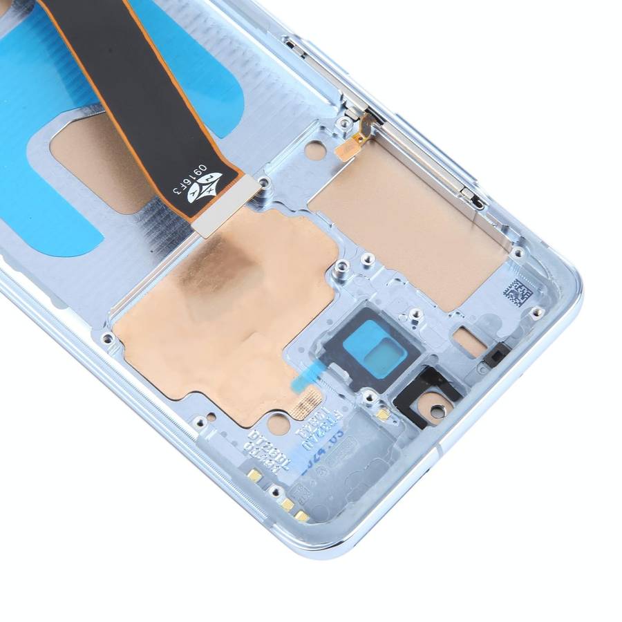 For Samsung Galaxy S20 SM-G980 TFT LCD Screen Digitizer Full Assembly with Frame, Not Supporting ...
