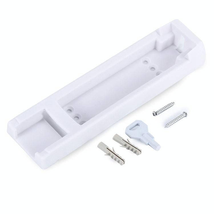 Wall-mounted Plastic Manual Single-head Soap Box Hotel Soap Dispenser, Style:Matt