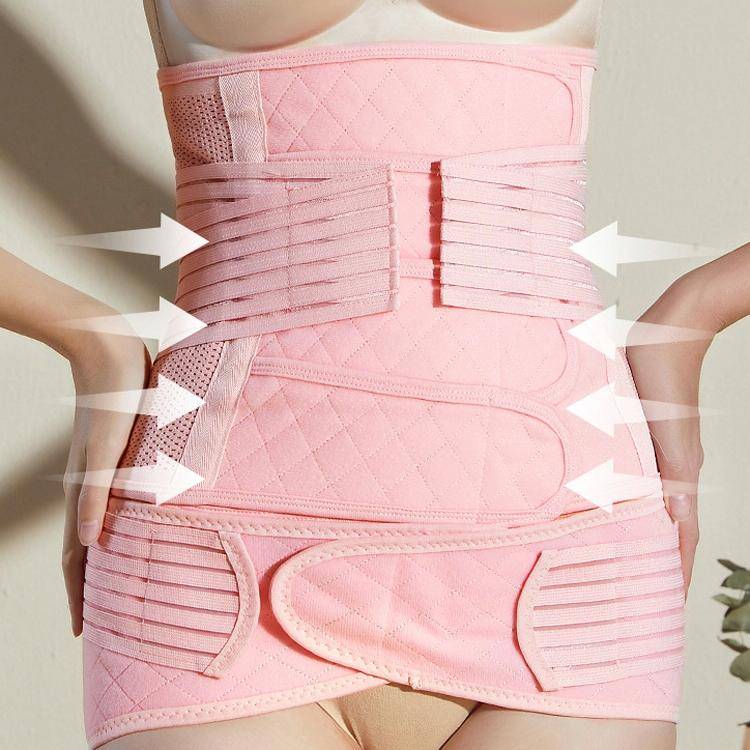 Postpartum Abdomen Belt Corset Belt Can Wear Elastic Abdomen Belt In All Seasons, Size: M(Complex...