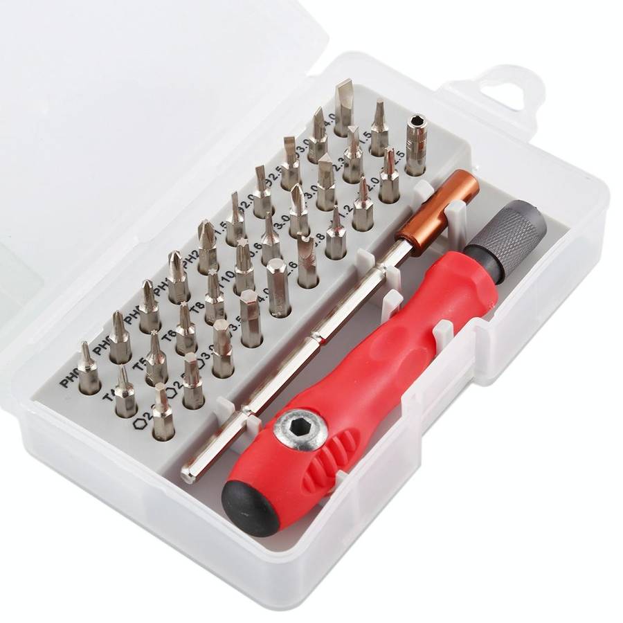 32-in-1 CRV Steel Mobile Phone Disassembly Repair Tool Multi-function Combination Screwdriver Set...