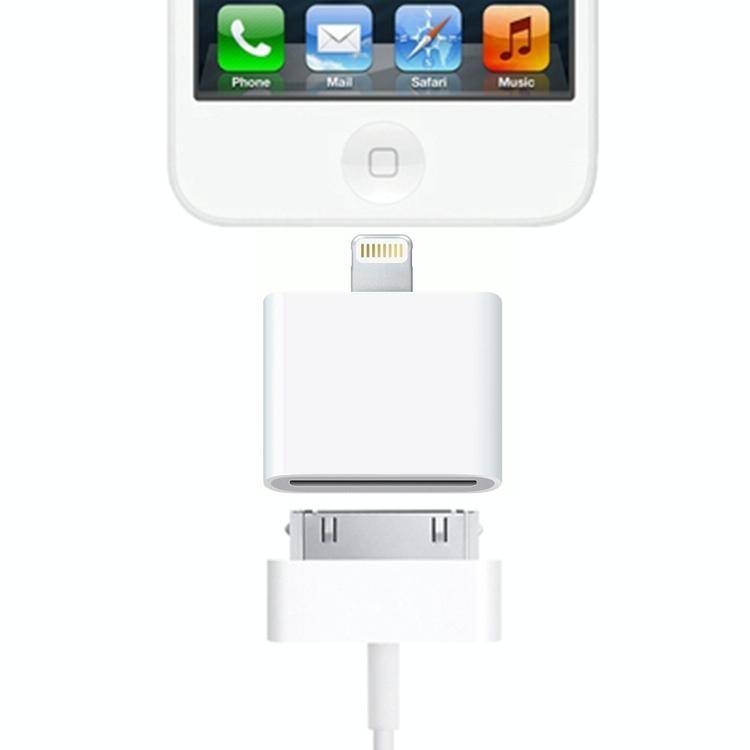 8 Pin to 30 Pin Adapter(White)