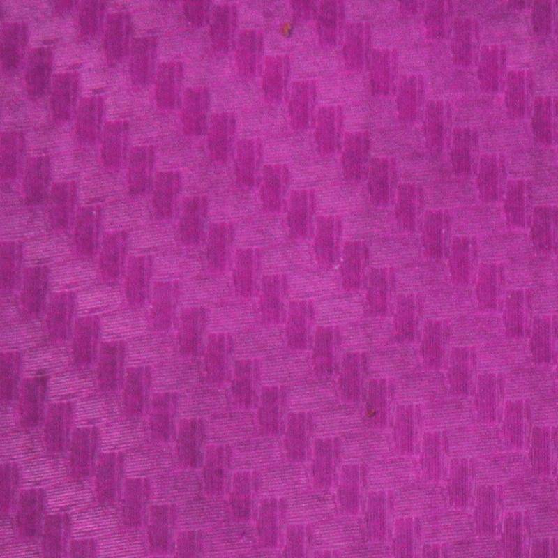 Car Decorative 3D Carbon Fiber PVC Sticker, Size: 127cm x 50cm(Purple)