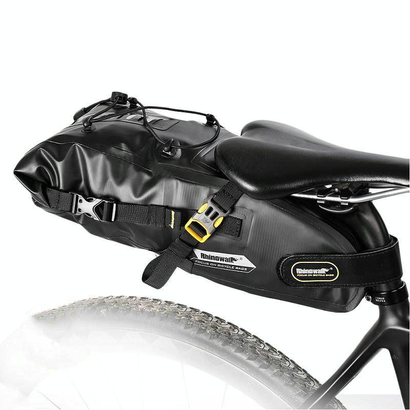 Rhinowalk RK19511 Full Waterproof Bicycle Saddle Tail Bag Big Capacity Road Bike Bag, Colour: RK1...