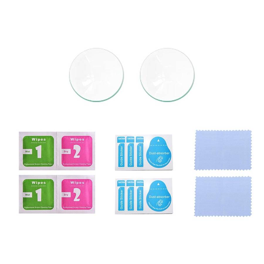 For DJI Goggles 2 2pcs PULUZ Goggles Lens Film(Transparent)