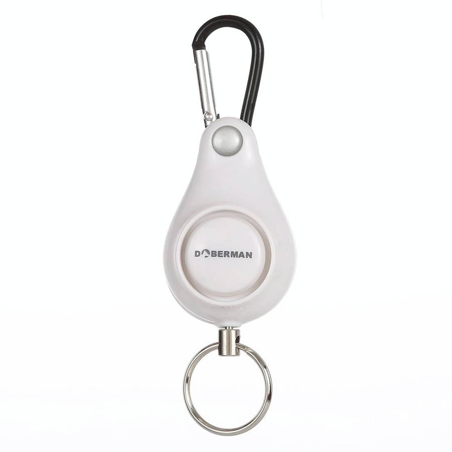 DOBERMAN Key-chain Personal Security Alarm Pull Ring Triggered Anti-attack Safety Emergency Alarm...
