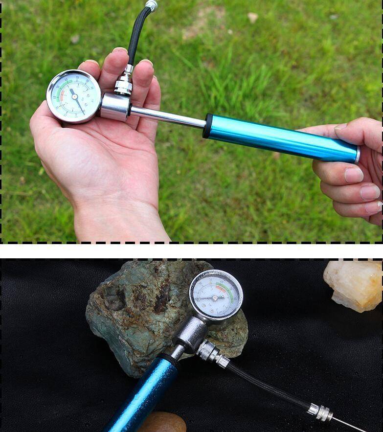 Bicycle Manual Mini Air Pump Bicycle Universal Air Pump Bicycle Outdoor Riding Portable Air Pump(...