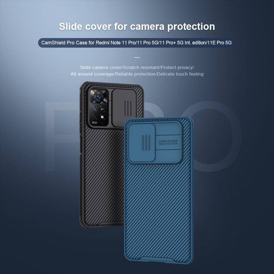 For Xiaomi Redmi Note 11 Pro Global / 11 Pro Global 5G / 11 Pro+ 5G India / 11E Pro 5G NILLKIN Bl...