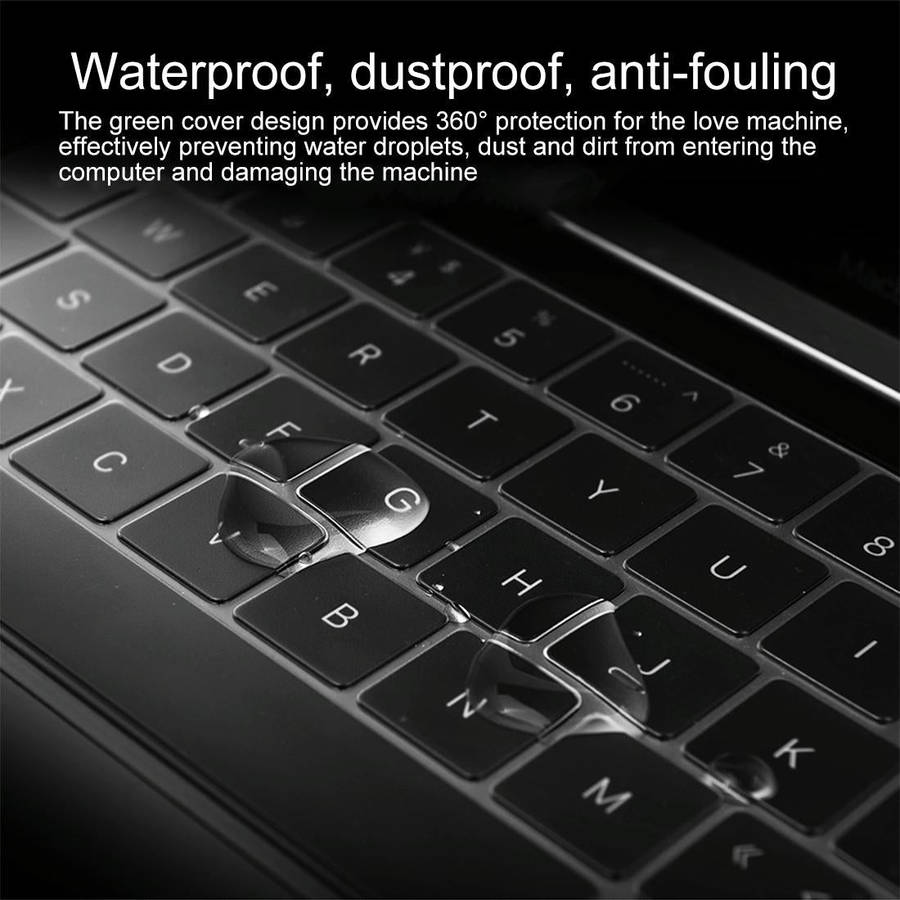 Keyboard Protector Silica Gel Film for MacBook Pro 13 / 15 & Air 13 (A1466 / A1502 / A1278 / A128...