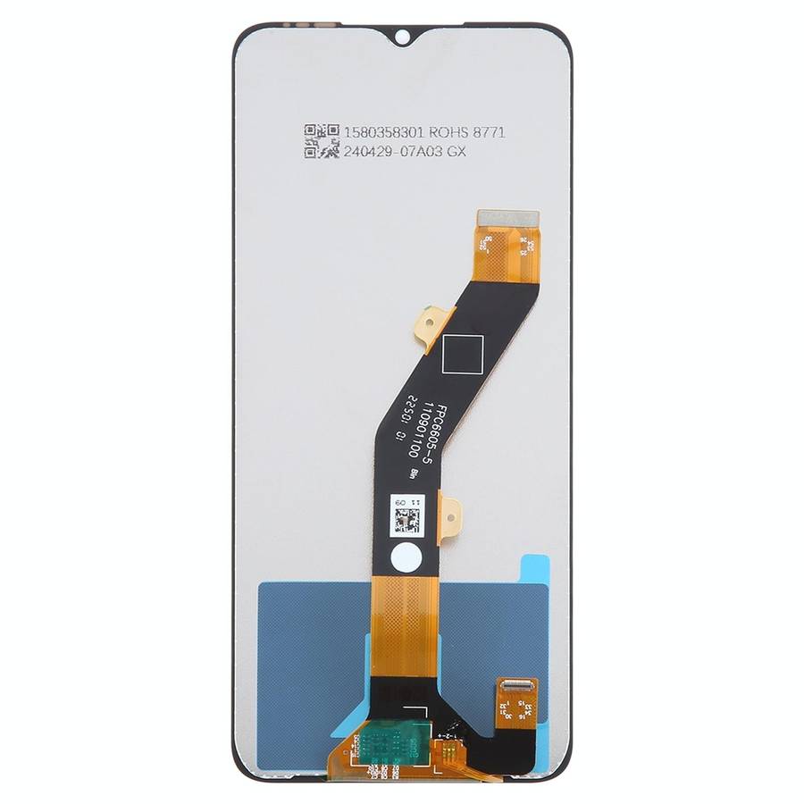 For itel P40 OEM LCD Screen with Digitizer Full Assembly