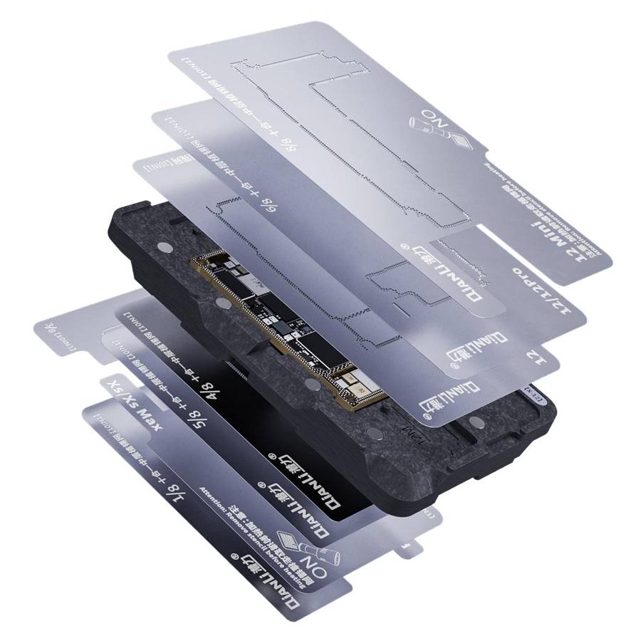 Qianli 10 in 1 Middle Frame Reballing Platform For iPhone X / XS / XS Max / 11 / 11 Pro / 11 Pro ...