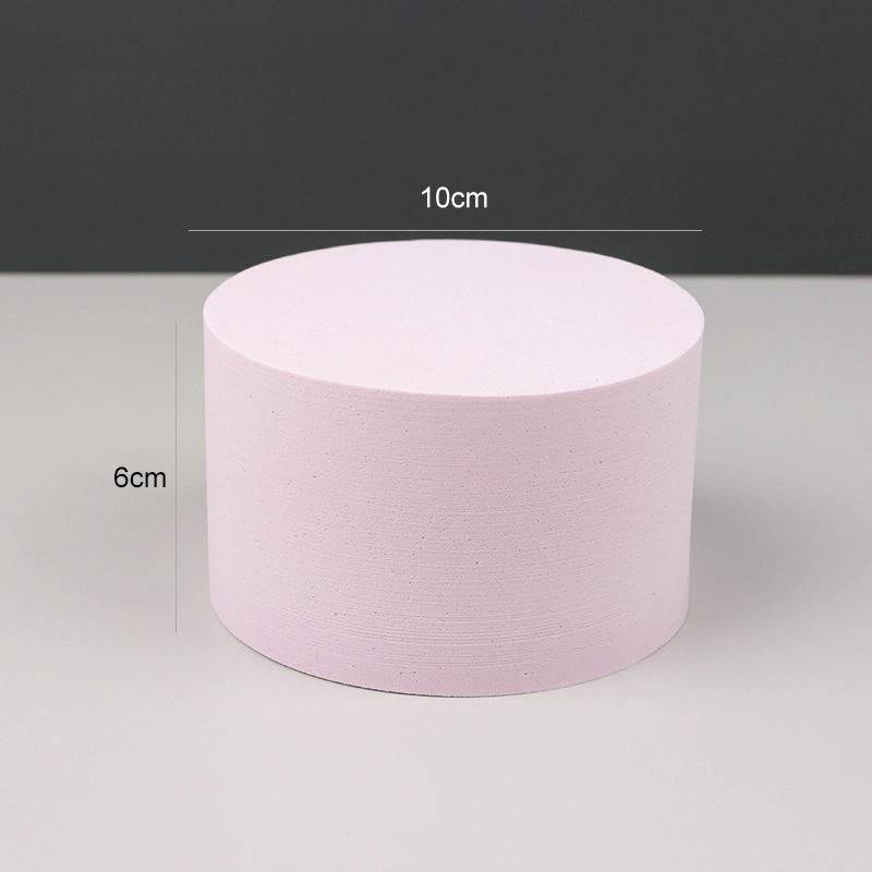 10 x 6cm Cylinder Geometric Cube Solid Color Photography Photo Background Table Shooting Foam Pro...