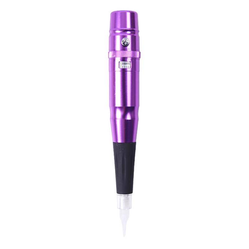Semi-Permanent Tattoo Pen Apprentice Bleaching Lip Tattoo Eyebrow Instrument(Purple)