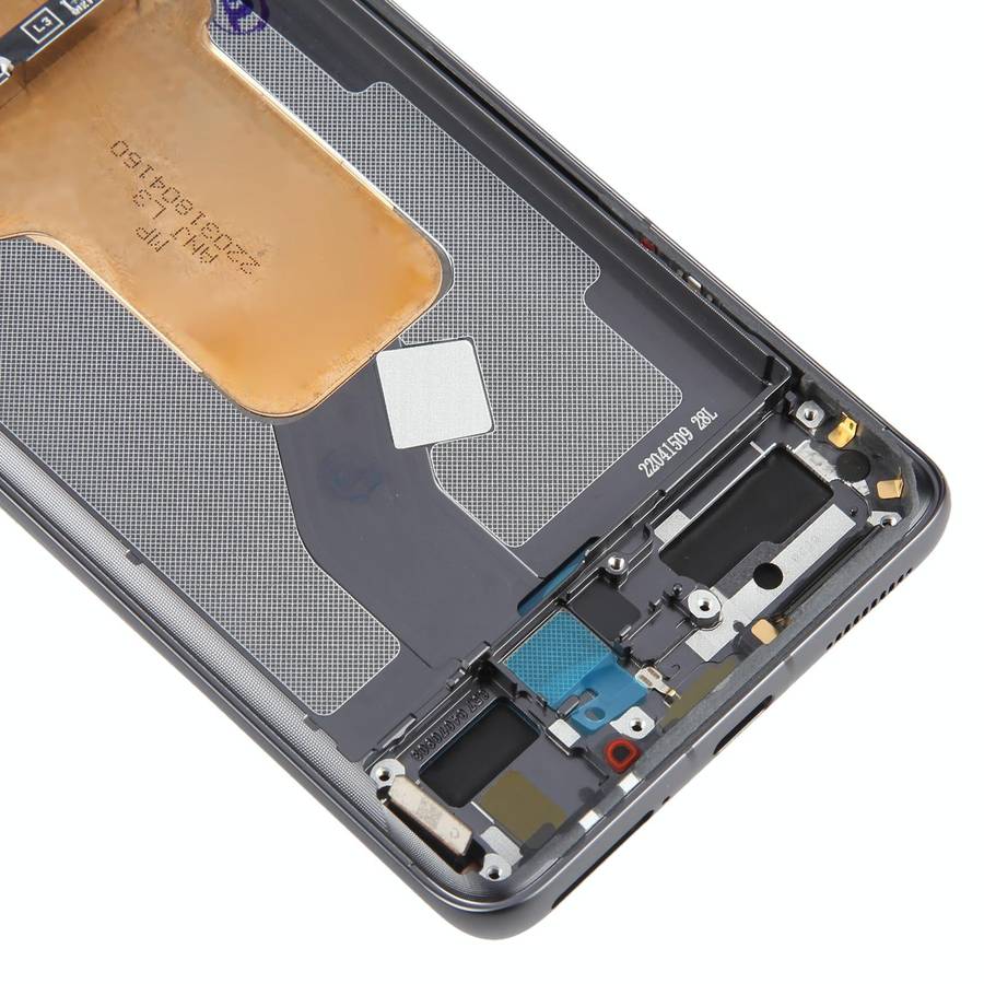 For Xiaomi 12 Original AMOLED Material LCD Screen Digitizer Full Assembly with Frame (Black)