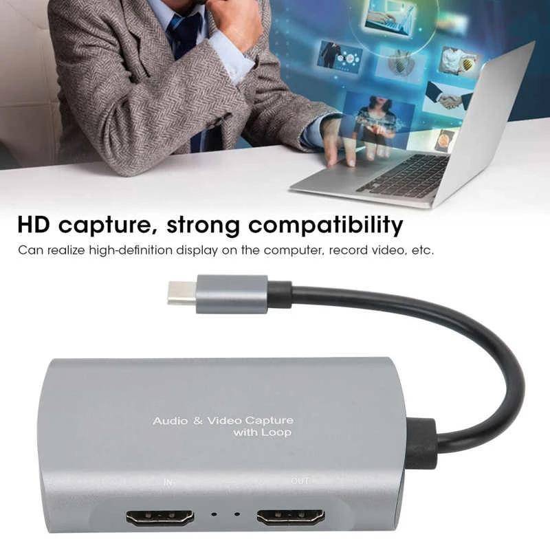 Z31A 4K Type-C to HDMI1080P Video Capture Card with Loop