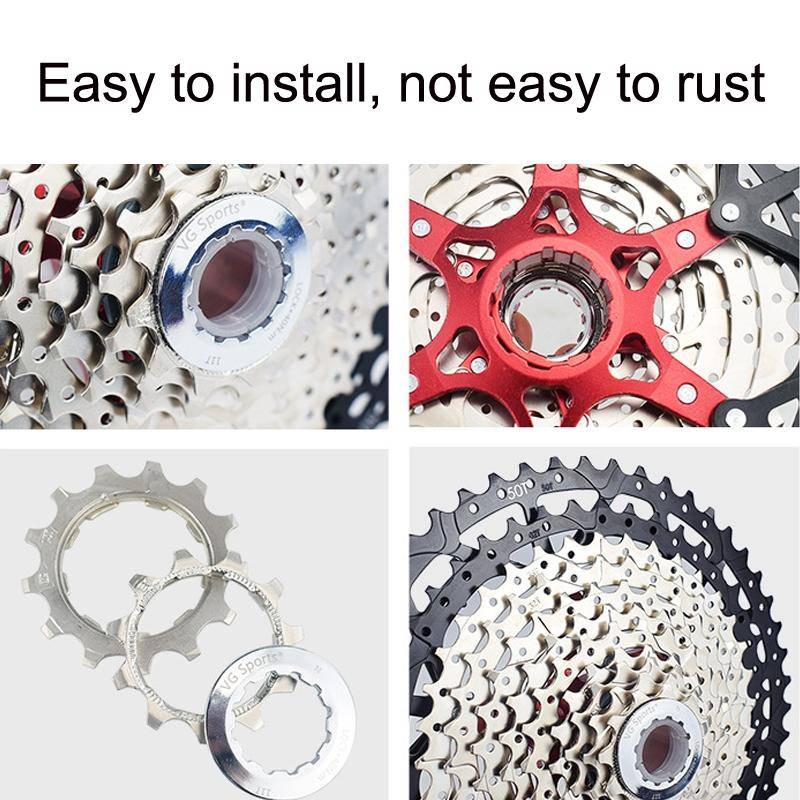 VG Sports Split Mountain Bike Lightweight Cassette Flywheel, Style: 12 Speed 52T (Silver)