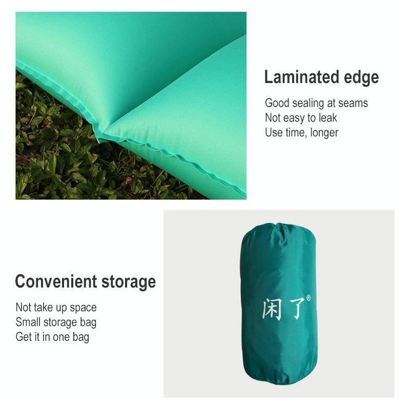 Outdoor Camping Foot-step Automatic Inflatable Cushion Portable TPU Inflatable Double Bed, Size: ...