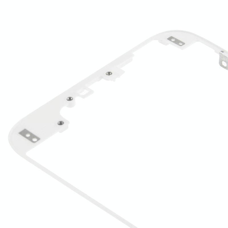 Front LCD Screen Bezel Frame for iPhone 6 Plus(White)